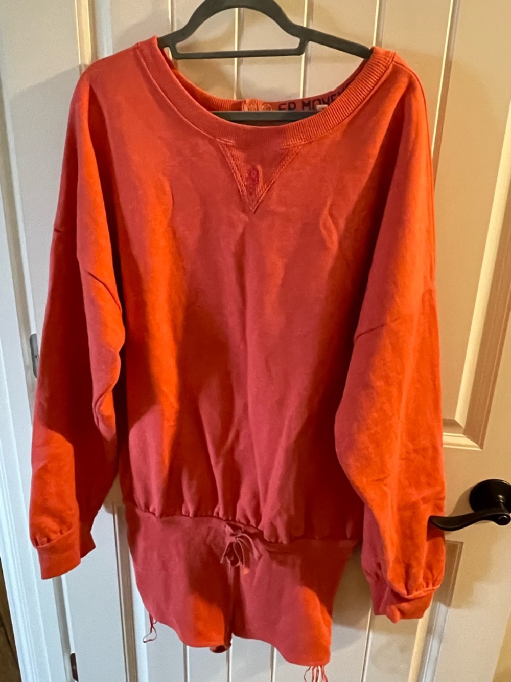 Free People Movement For the win playsuit in deep coral